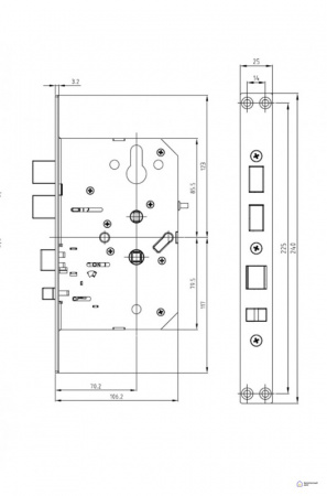 ЭЛЕКТРОННЫЙ ДВЕРНОЙ ЗАМОК SOLITY GP-6000BAK BLACK С FACE ID
